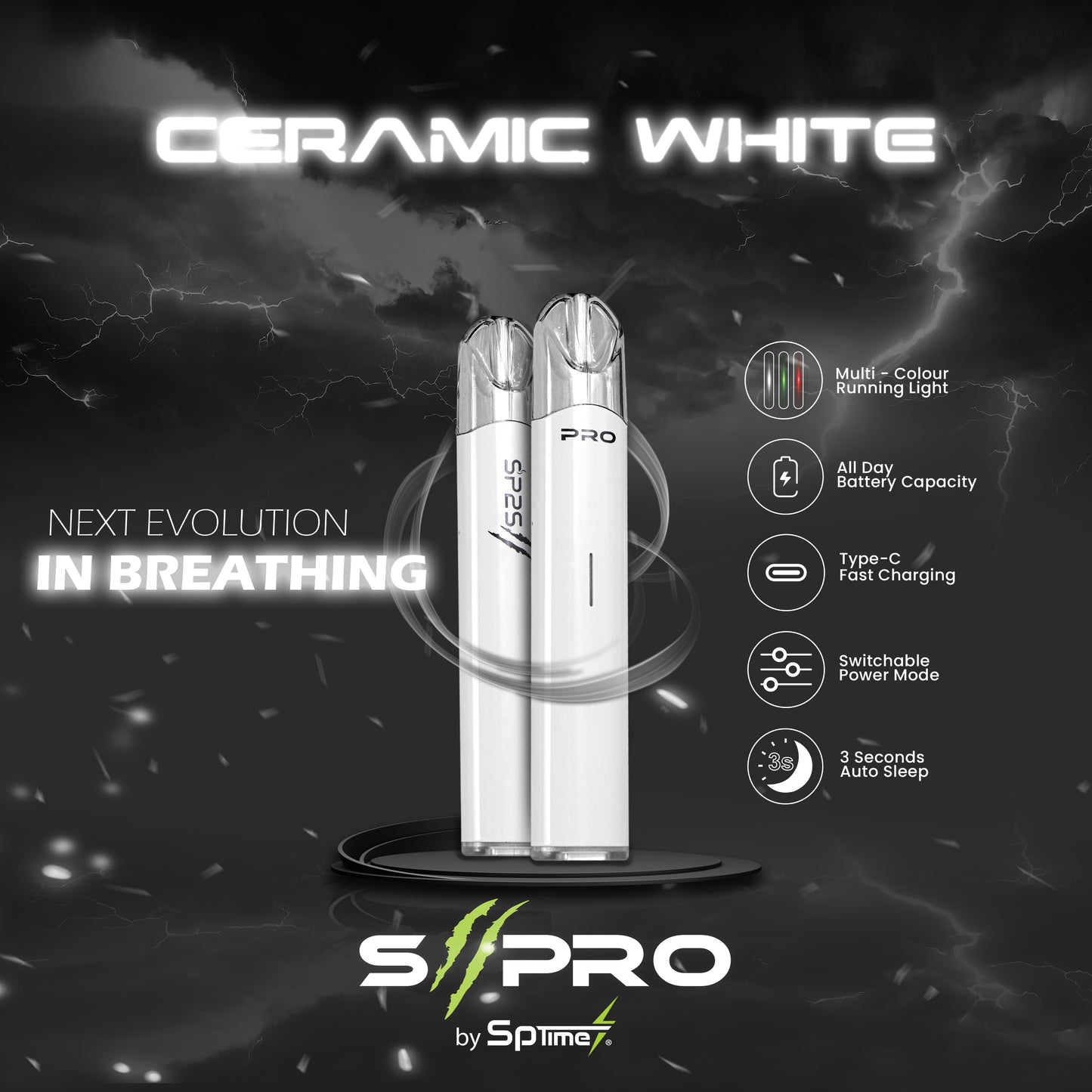 Sp2s II Pro Cheramic White Sp2s.id